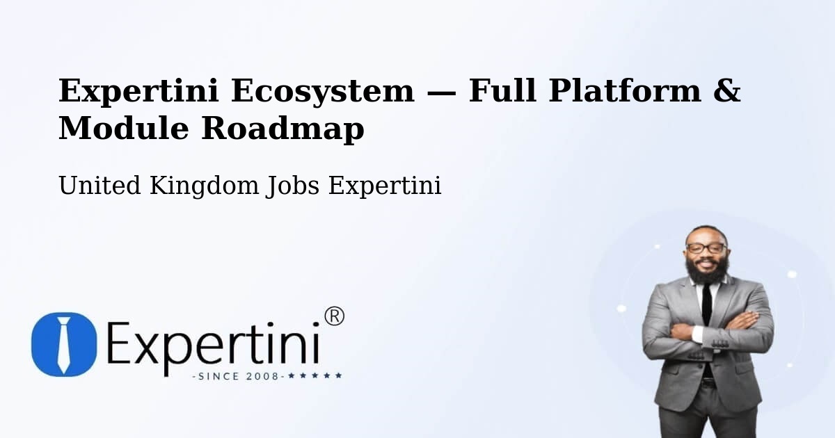 Expertini Ecosystem — Full Platform & Module Roadmap – Bow
