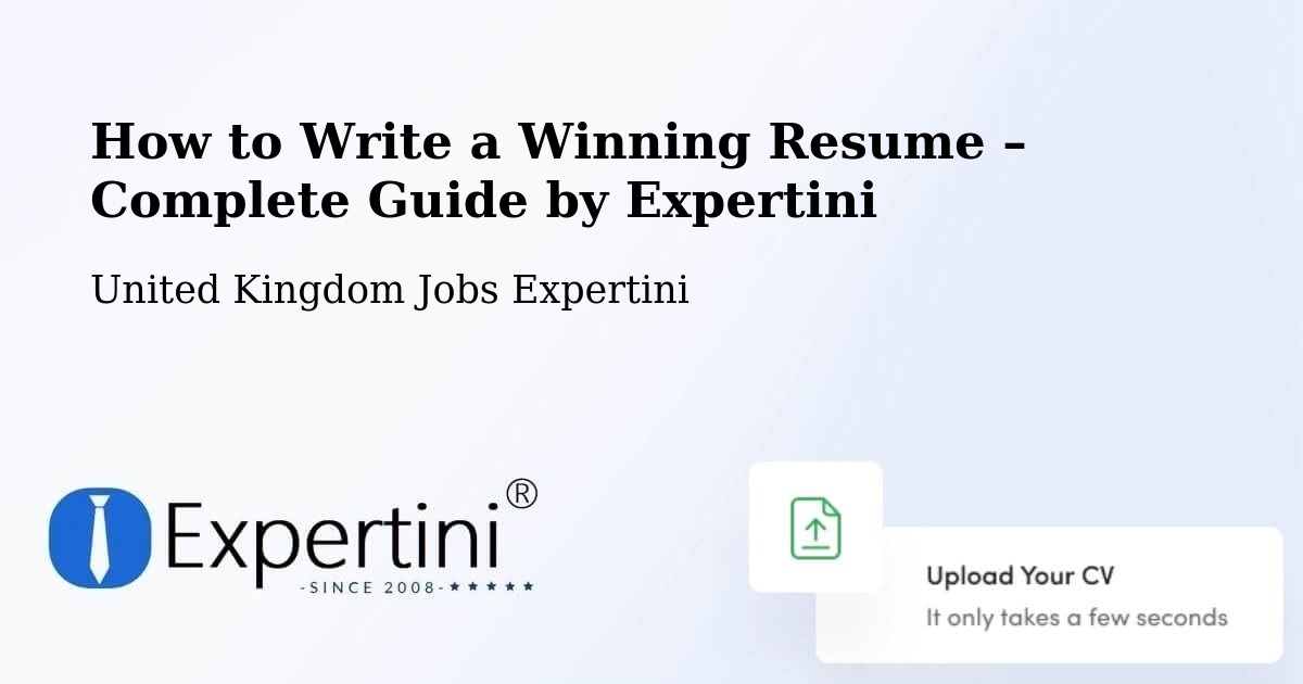 Resume Writing Guide for Job Seekers – Bow - Bow, United Kingdom Jobs Expertini